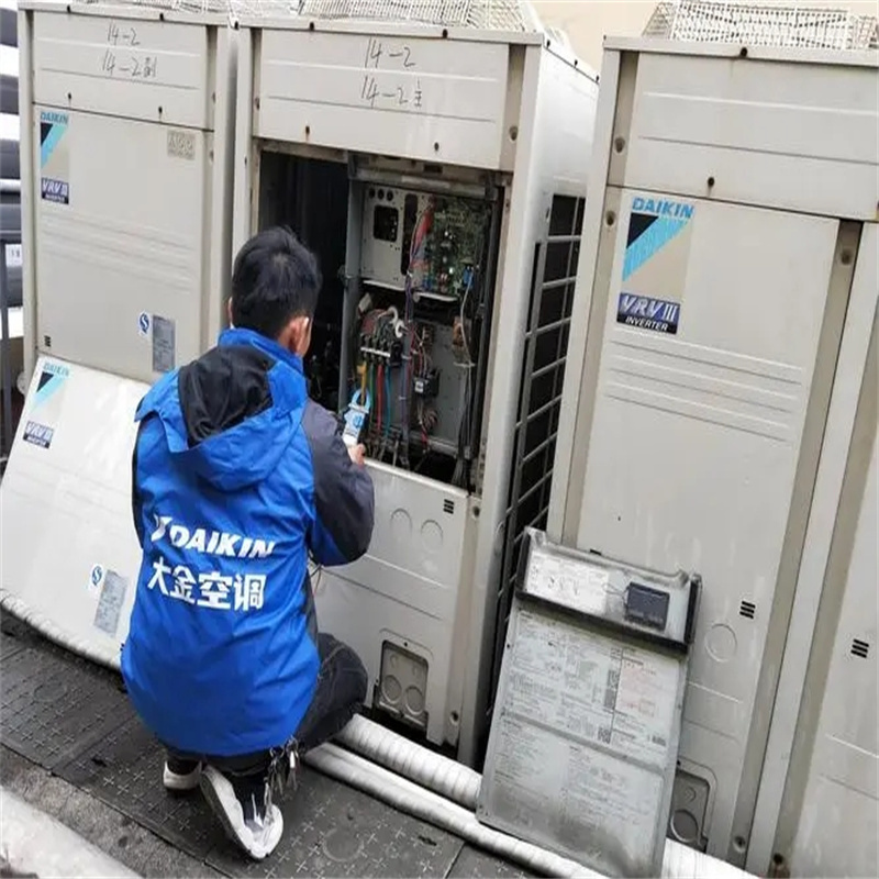 深圳宝安碧海湾公司商用空调清洗